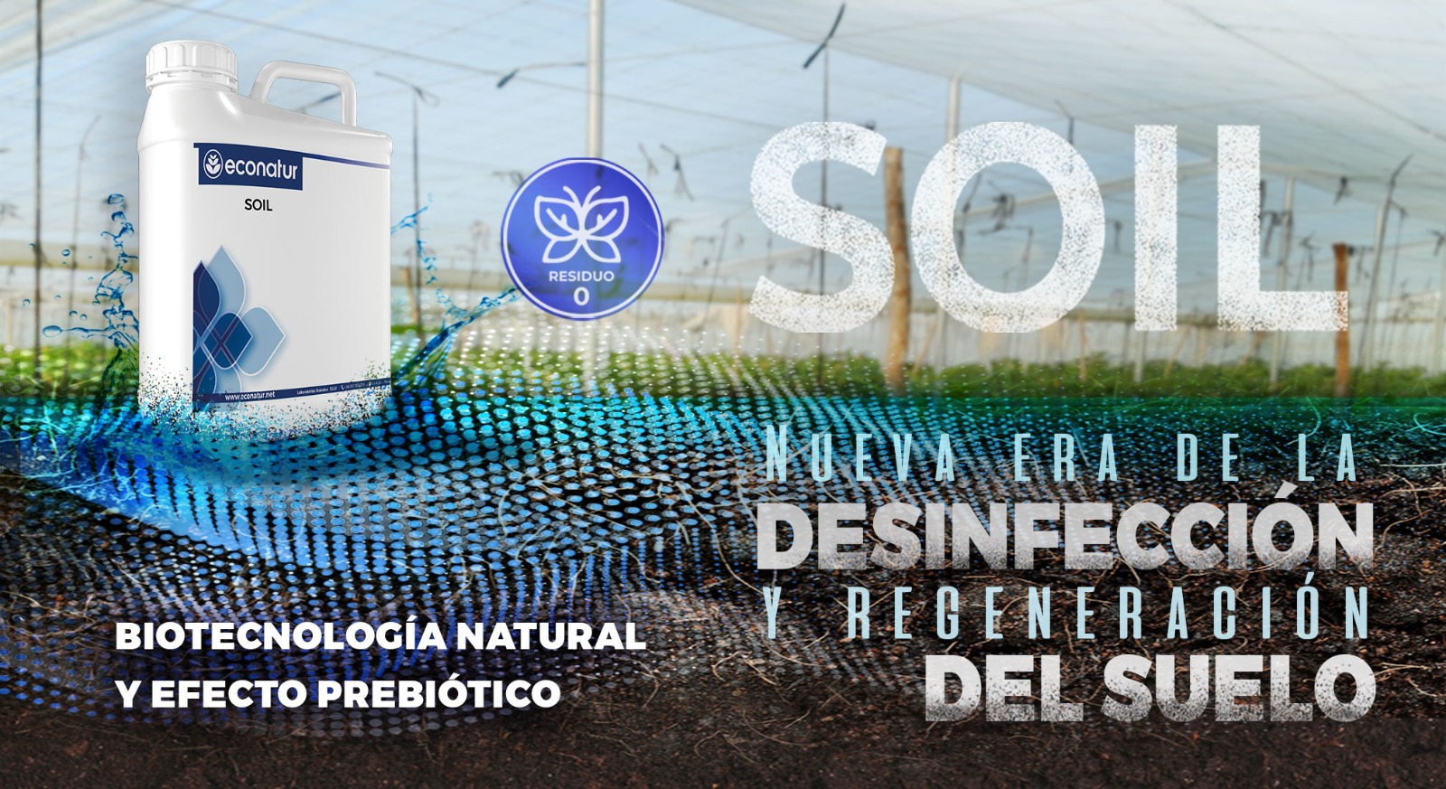 Soil: desinfección y regeneración de suelos