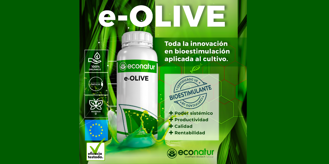 e OLIVE Bioestimulante para Olivar con Registro UE